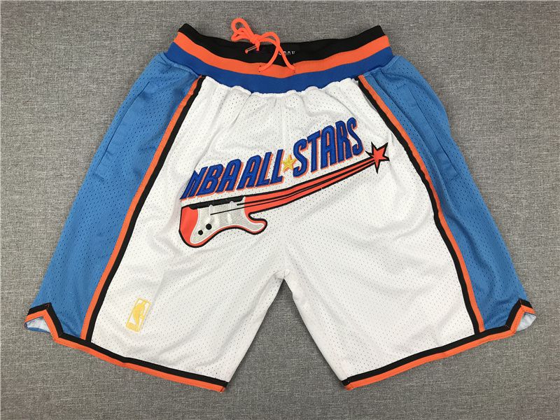 2025 Men NBA All star Shorts White style 2